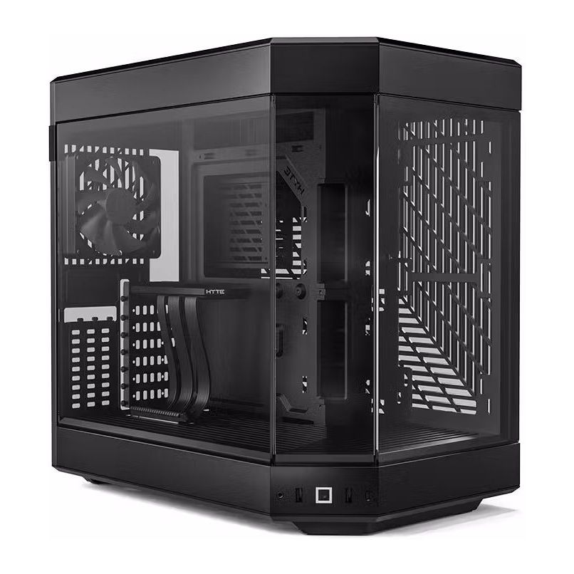 ANIGMA Pre-built Gaming PC Intel Core i9-14900KF/Z790 WIFI Motherboard/64GB RAM/3TB SSD/GeForce RTX 4090 24GB/360mm LCD Display AIO RGB/RGB Cables Motherboard + GPU/1000W PSU/Hyte Y60 Case Black/Windows 11 Pro - Black