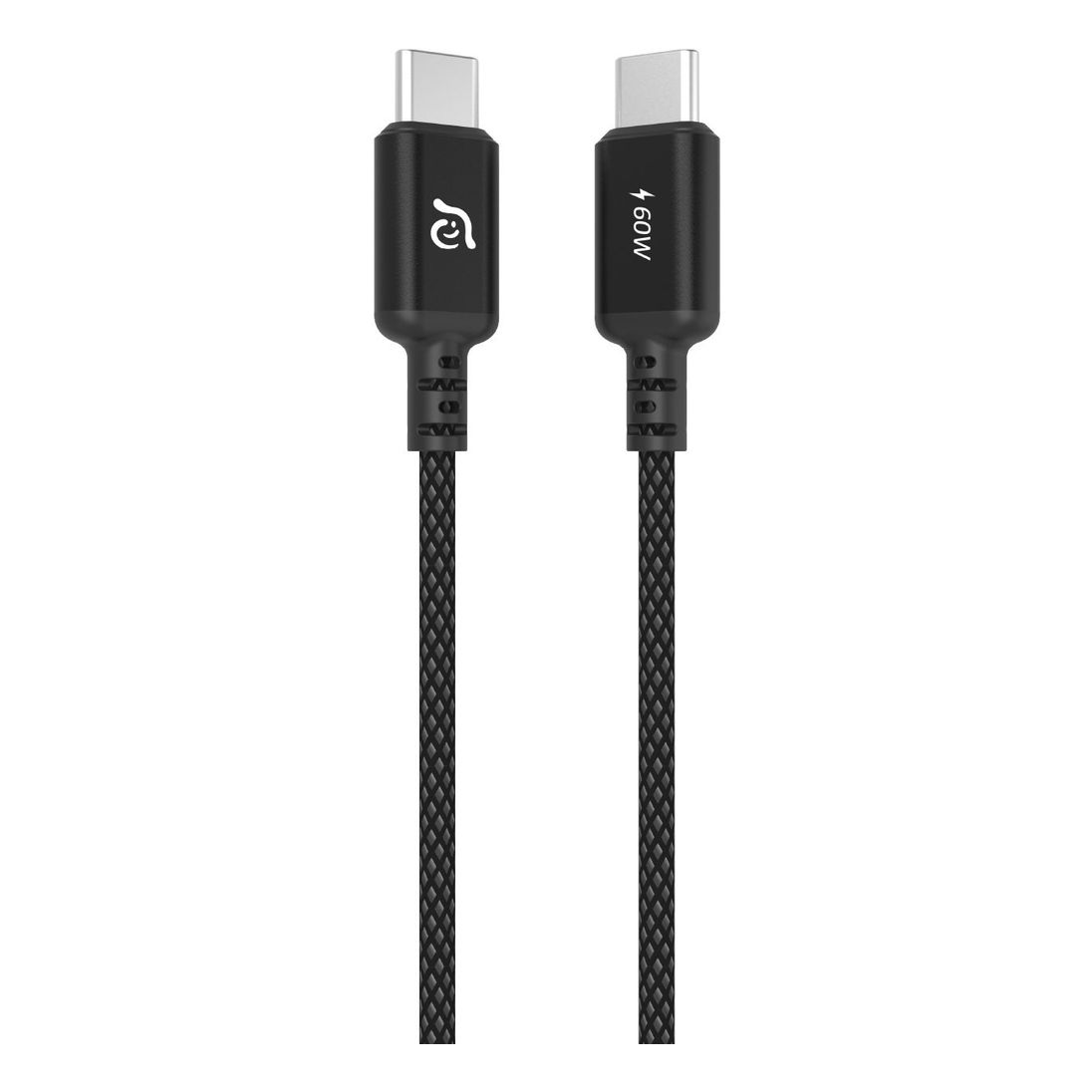 ADAM Elements CASA S120 - USB-C to USB-C 60W Charging Cable 120 cm - Black