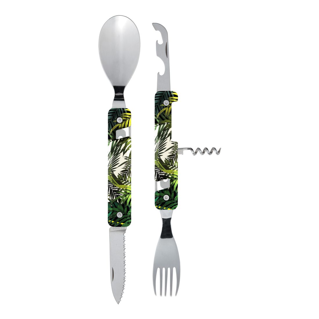 Akinod Multifunction Mirror Finish Cutlery 13H25 - Jungle