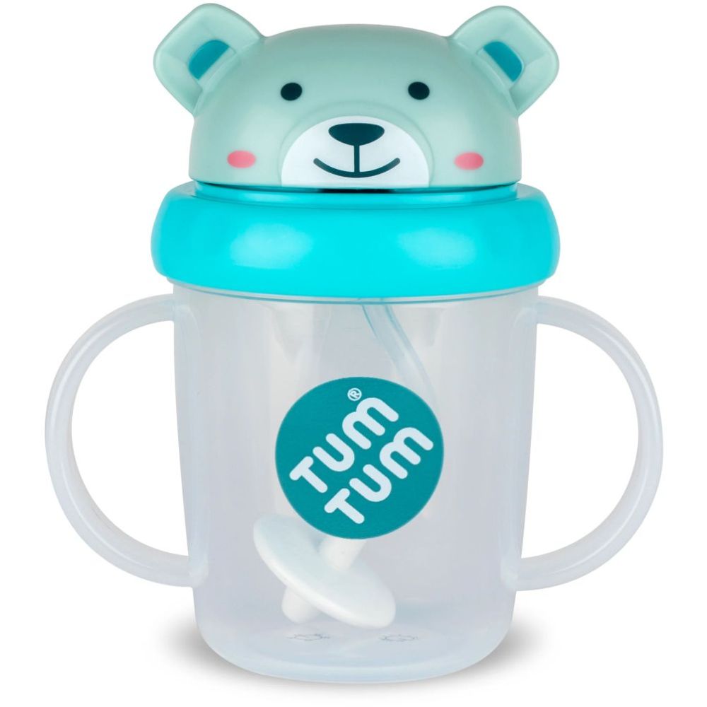 Tum Tum Boris Bear (Series 3) Tippy Up Cup With Weighted Straw - 200 ml