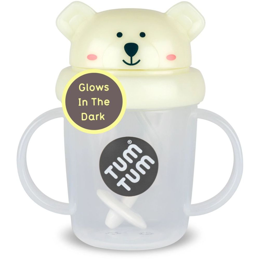 Tum Tum Pete Polar Bear (Series 3) Tippy Up Cup With Weighted Straw - 200 ml
