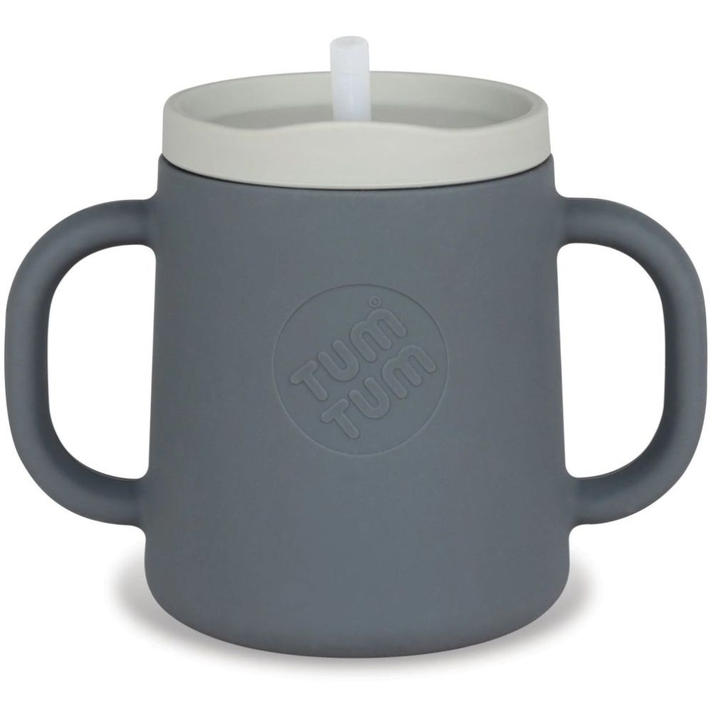 Tum Tum 3 Way Trainer Cup - Grey 180 ml