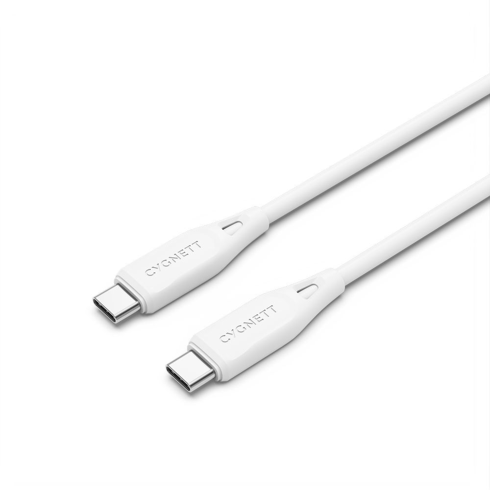 Cygnett Essentials USB-C To USB-C 2.0 2M - White