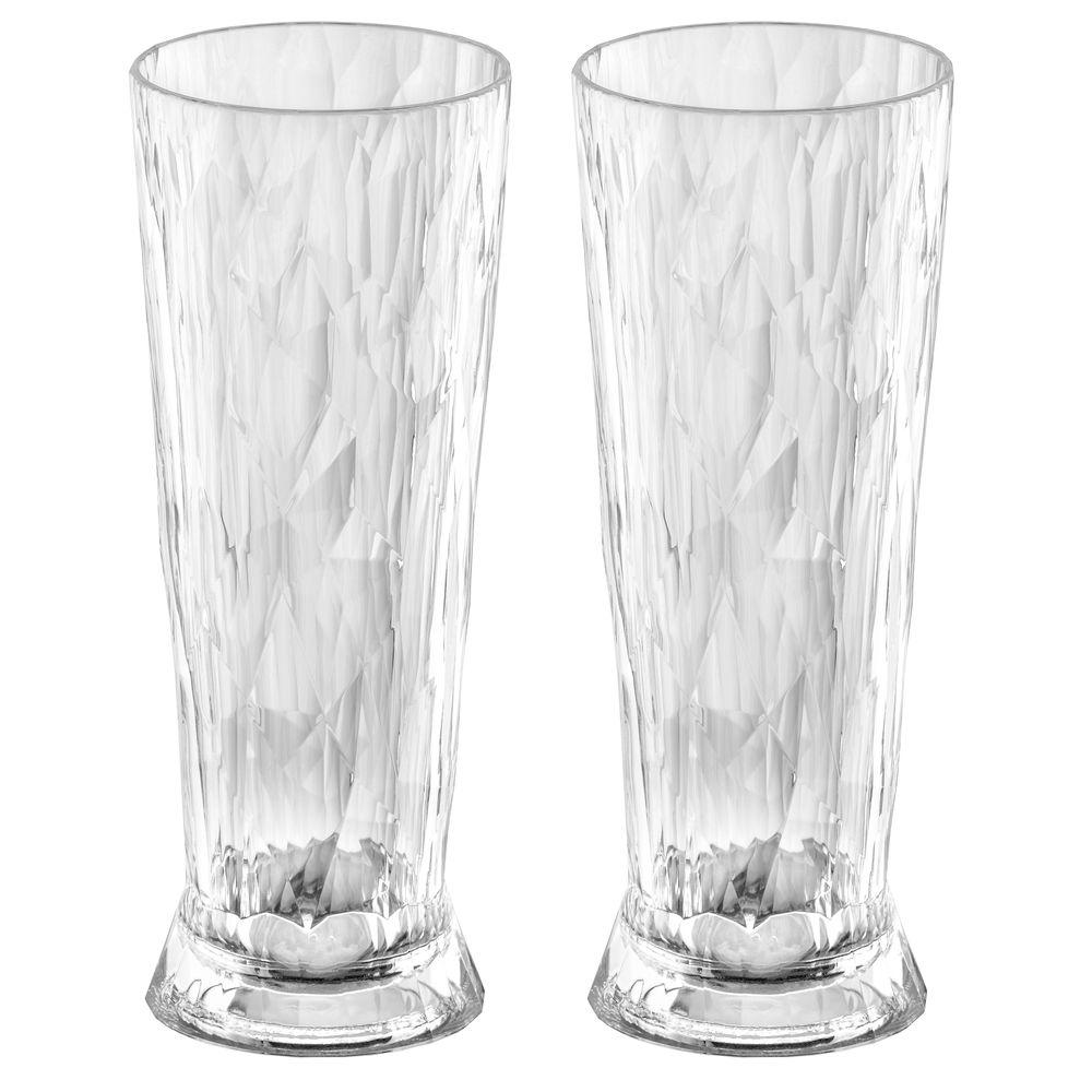 Koziol Superglas 500ml Beer Glass - Club 11 (Set of 2)