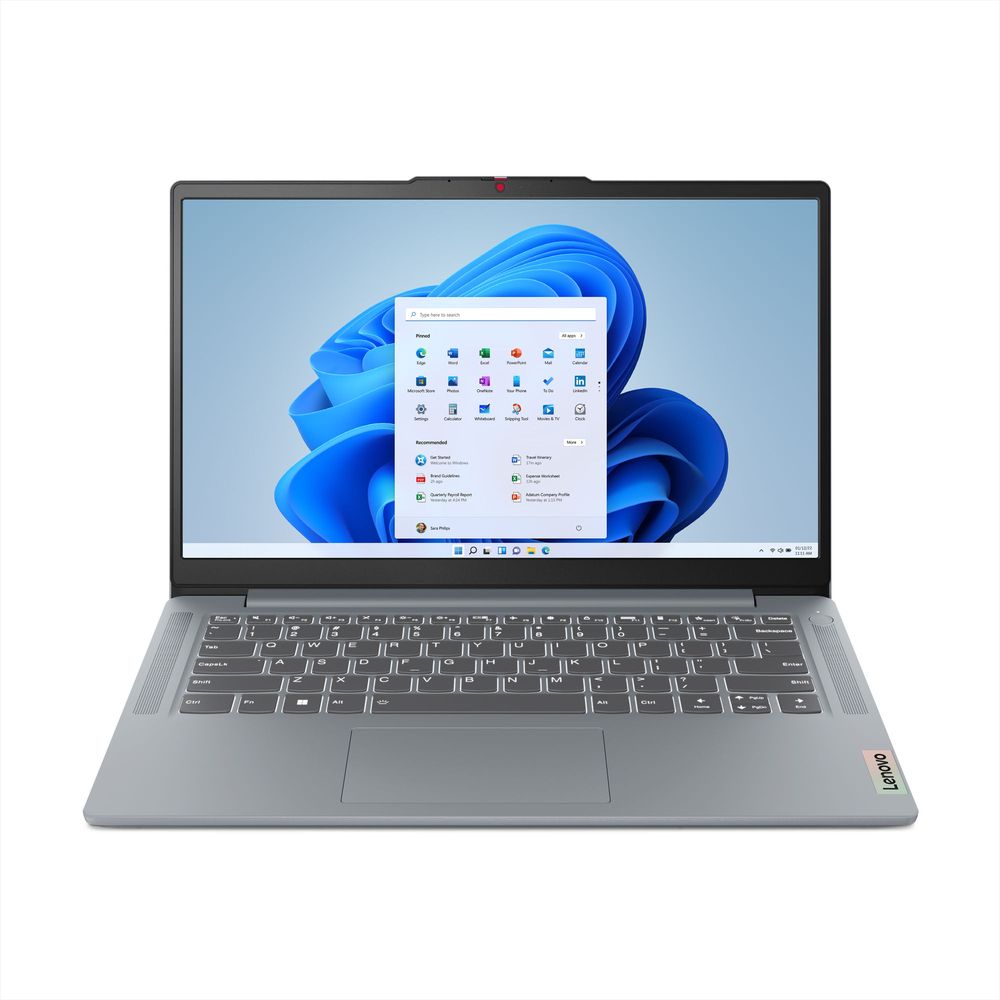 Lenovo Idea Pad Slim 3 Laptop Notebook - Intel Core I5-13420H/ 8GB RAM / 512GB SSD / Intel UHD Graphics/ 14-Inch FHD (1920X1080) IPS/ Windows 11 - Arctic Grey (Arabic/English)