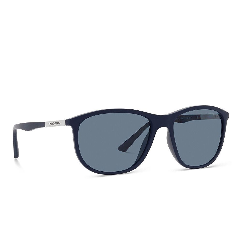 Emporio Armani Square Sunglasses - Blue / Dark Blue (185558002)