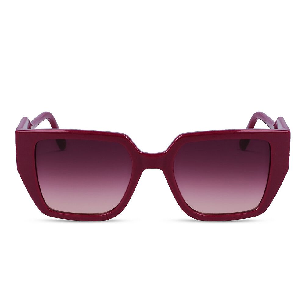 Lagerfeld Rectangle Sunglasses - Purple / Gradient Purple (184076003)