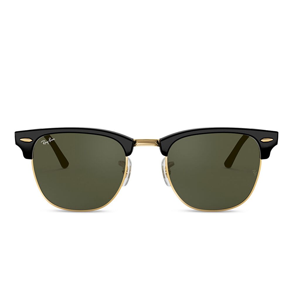 Ray-Ban Square Sunglasses - Black / Green (44357028)