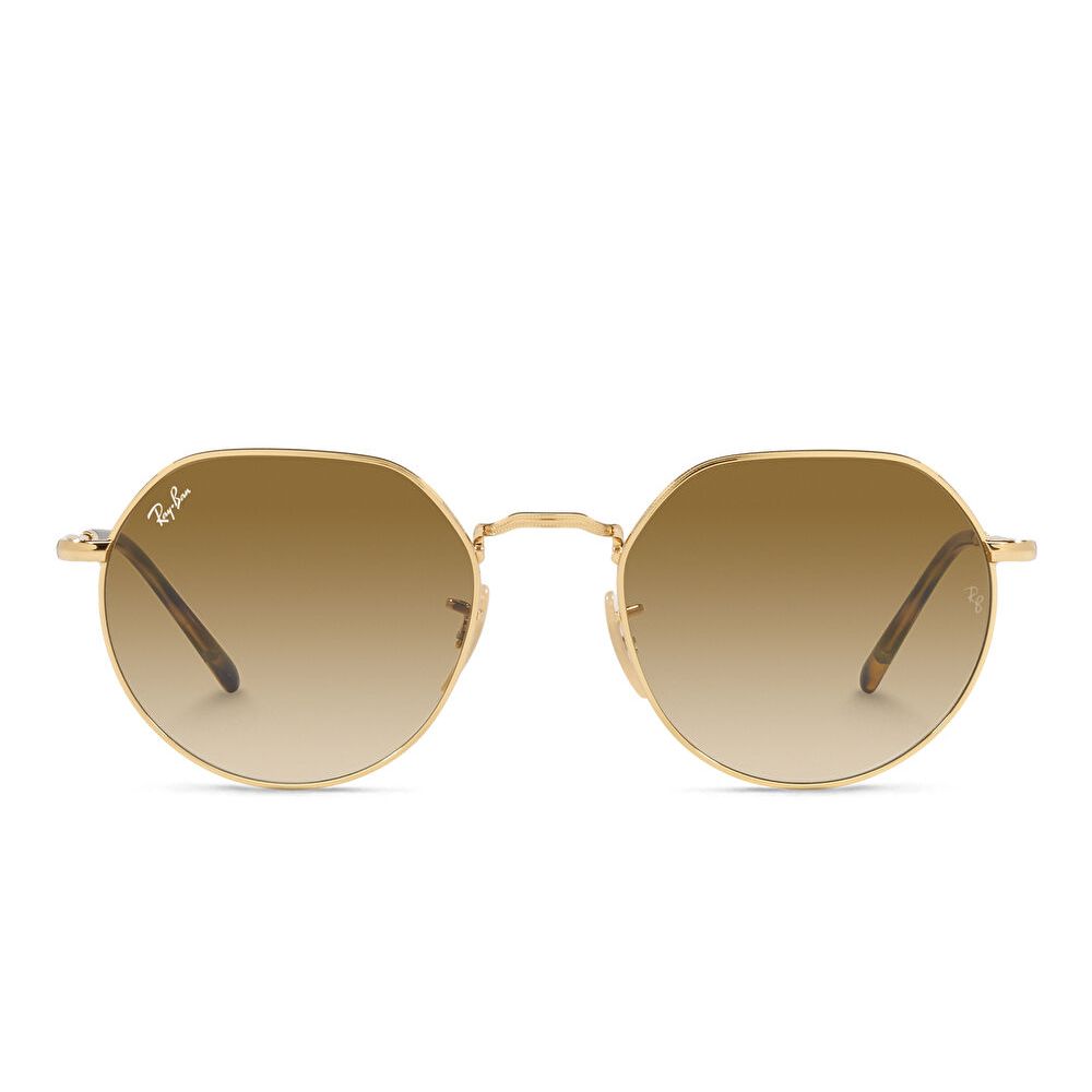 Ray-Ban Unisex Irregular Sunglasses - Gold / Clear Gradient Brown (167432008)