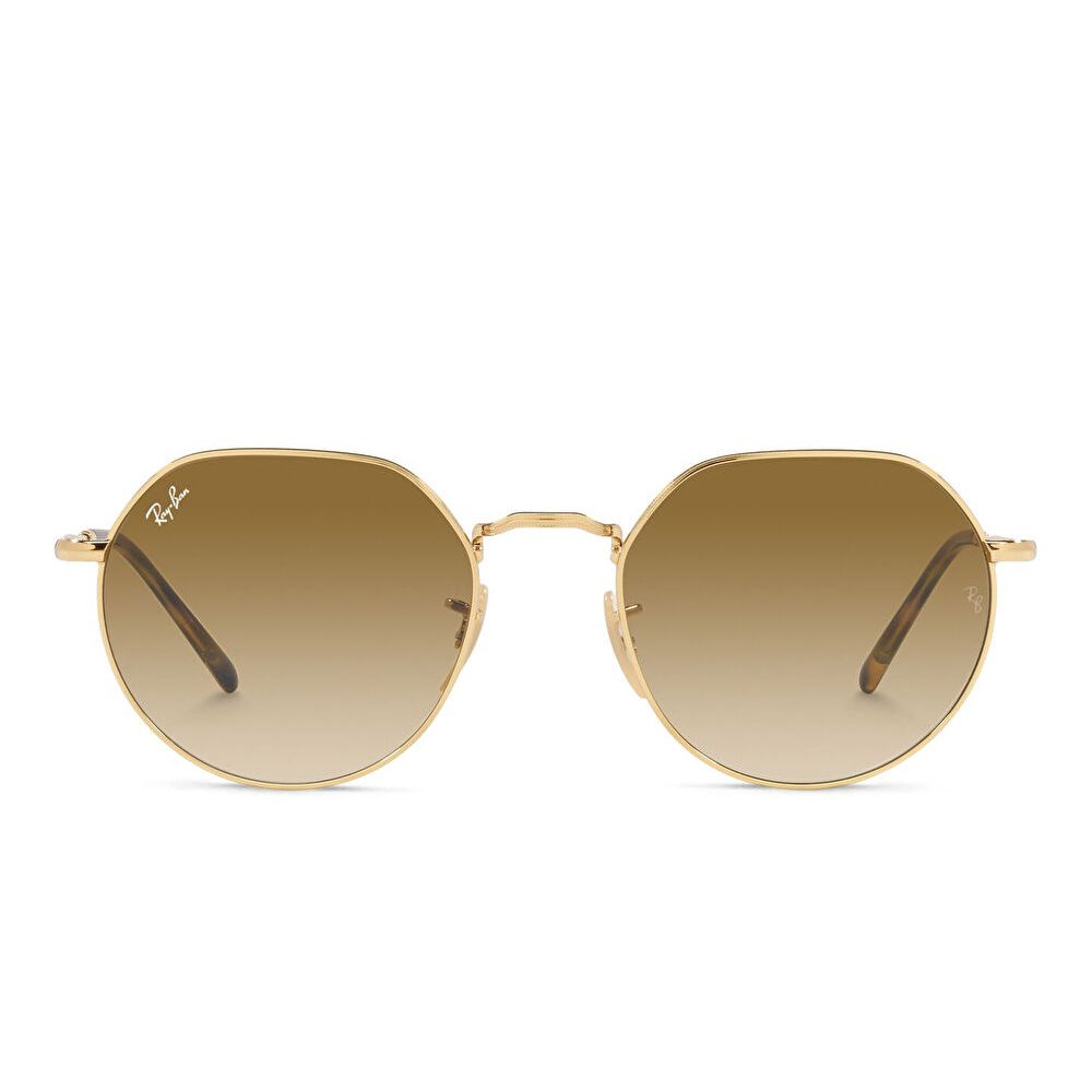 Ray-Ban Unisex Irregular Sunglasses - Gold / Clear Gradient Brown (167432002)