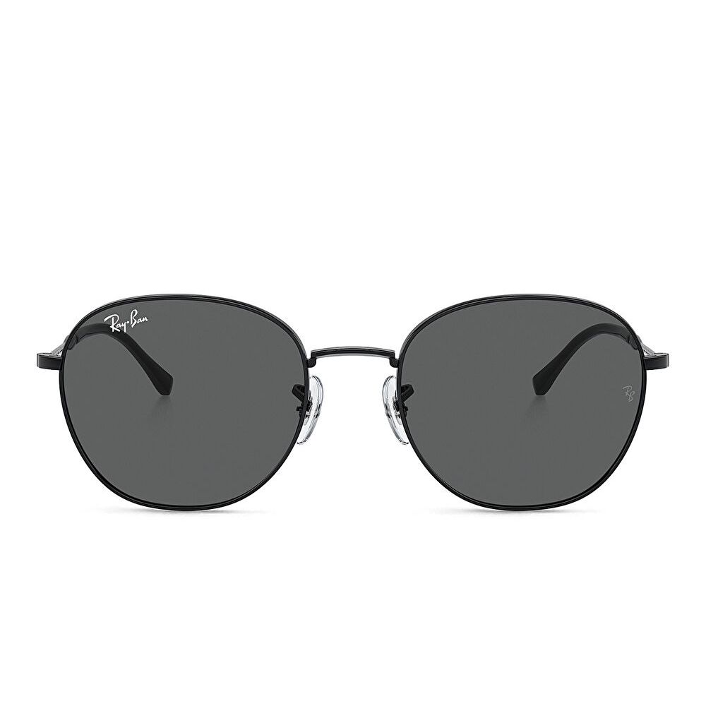 Ray-Ban Unisex Round Sunglasses - Black / Dark Grey (189854003)