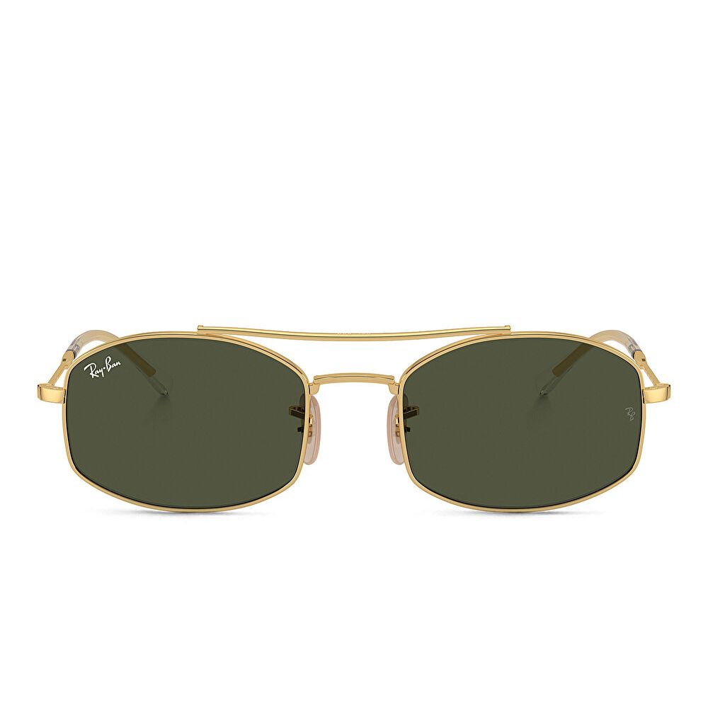 Ray-Ban Unisex Round Sunglasses - Brown / Green (189850001)