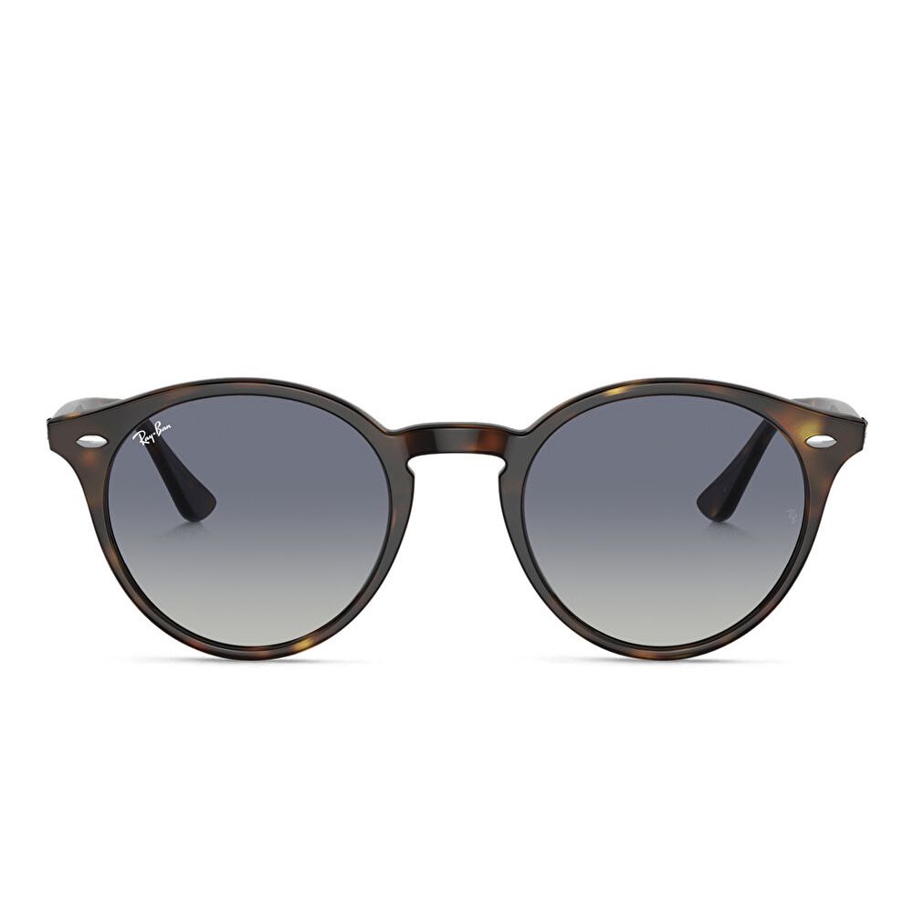 Ray-Ban Unisex Round Sunglasses - Havana / Light Grey Gradient Dark Blue (102477036)