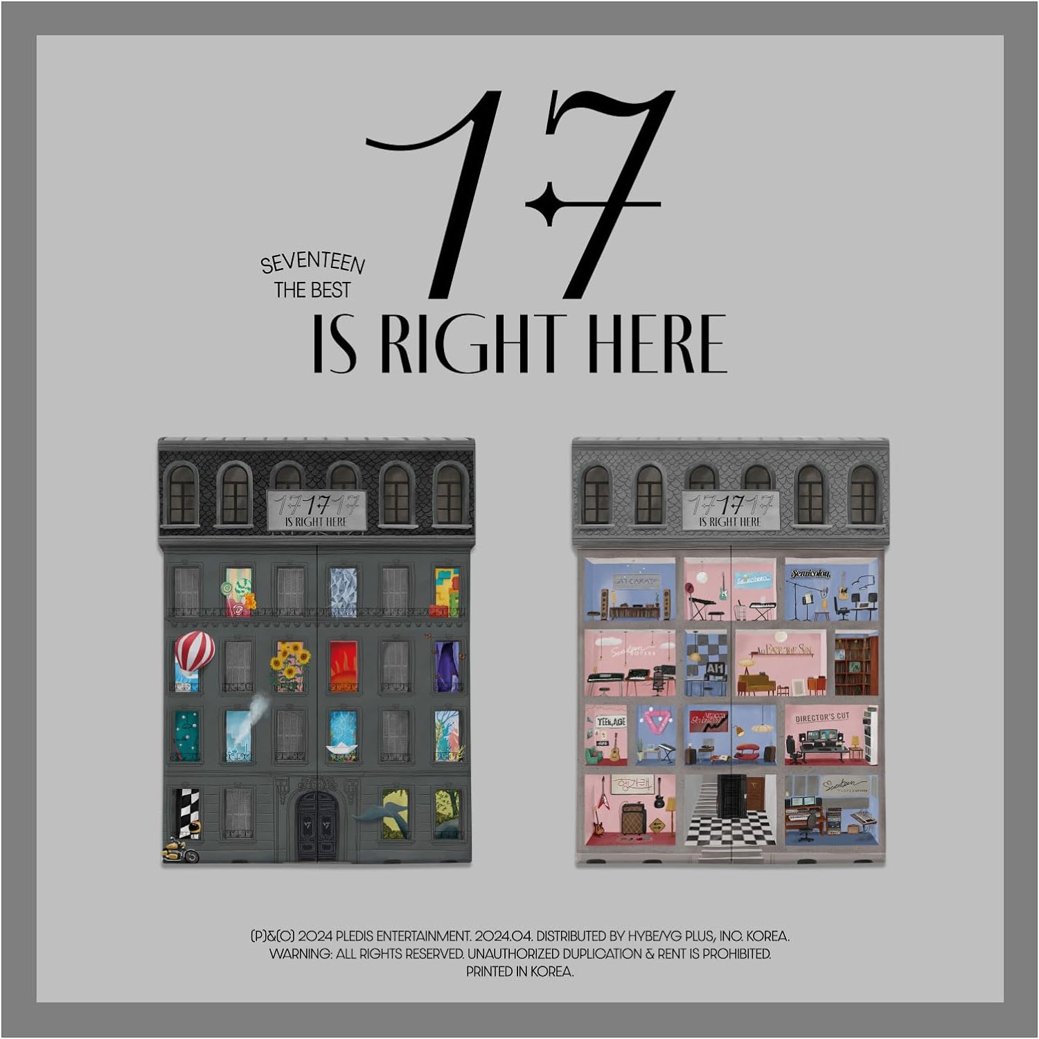 Best Album 17 Is Right Here (Assortment - Includes 1) | Seventeen
