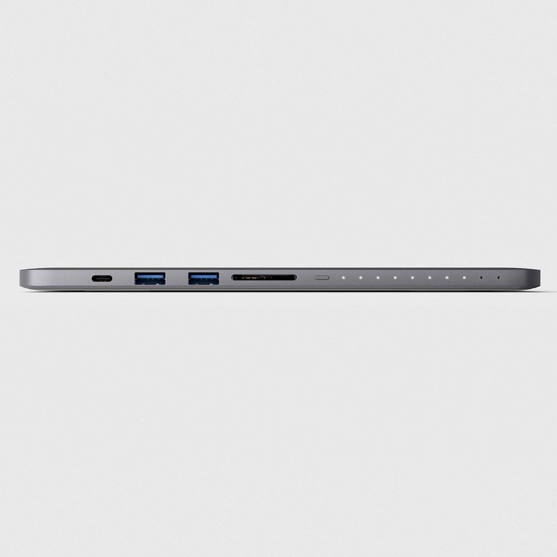 Linedock 13 Macbook Docking Station with Built In Battery + 1 TB SSD Space Grey