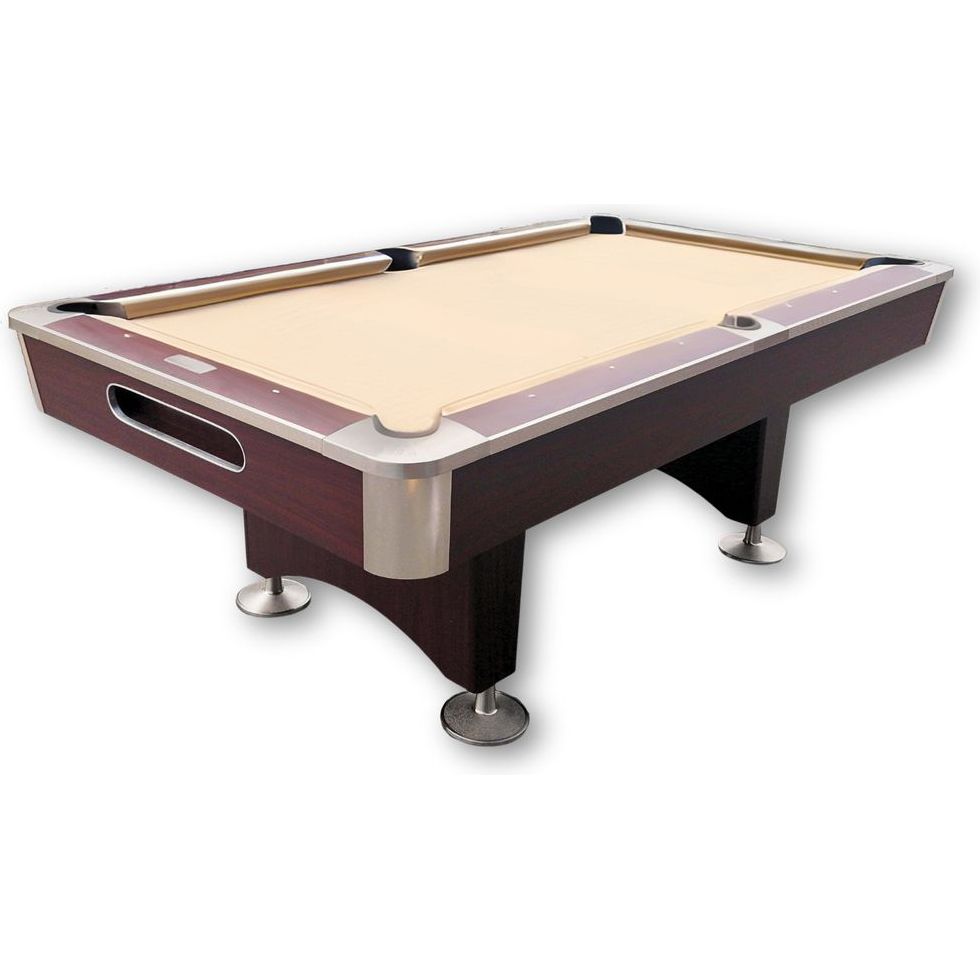 Knight Shot 7ftBrown Pool Table Drop Pocket