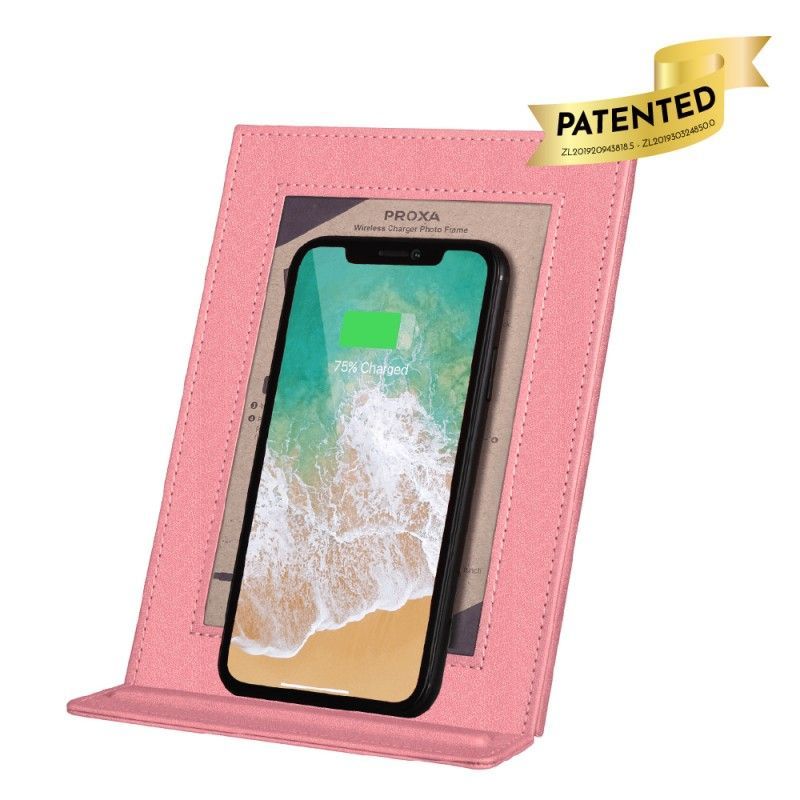 Proxa Photo Frame Pink Wireless Charger
