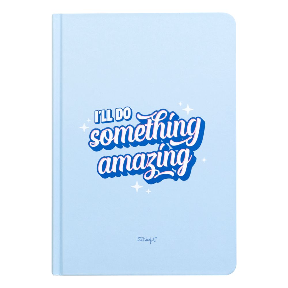 Mr. Wonderful Notebook - I'Ll Do Something Amazing