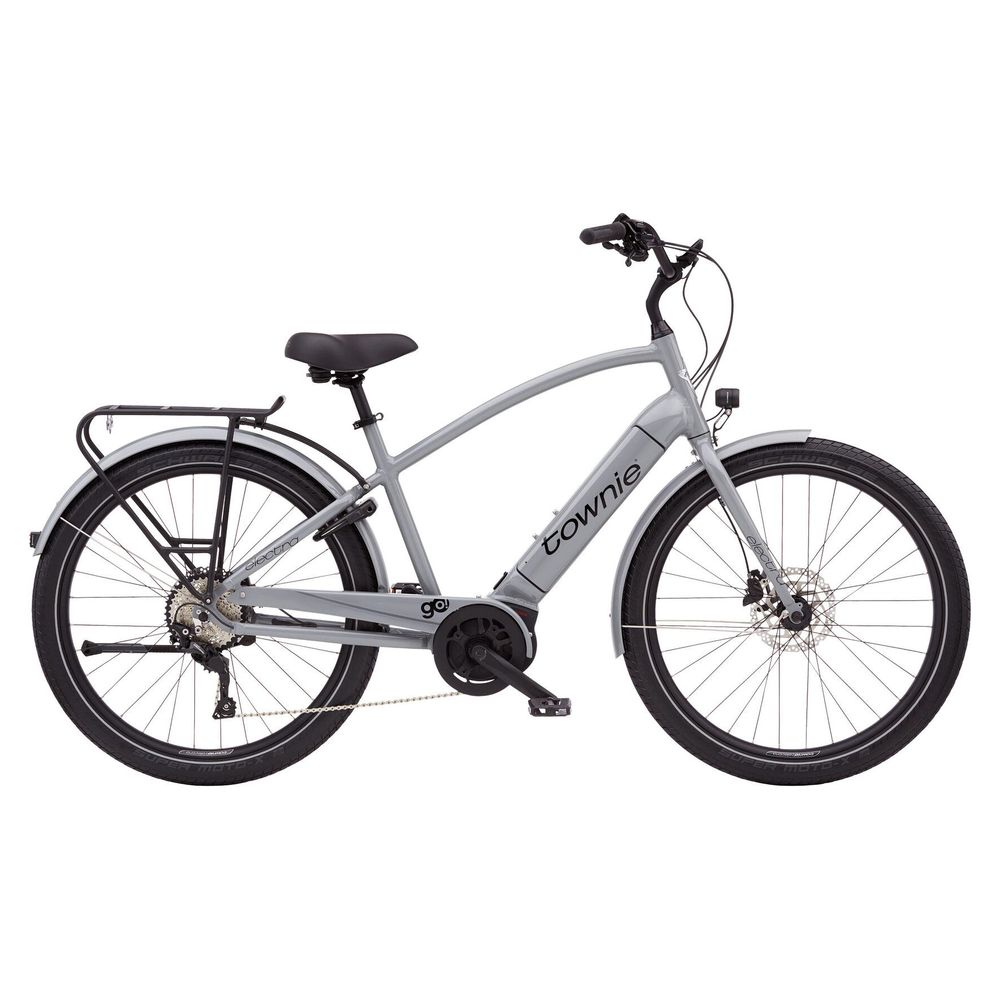 Electra Men's E-Bike Townie Path Go! 10D Eq Nardo Grey 27.5