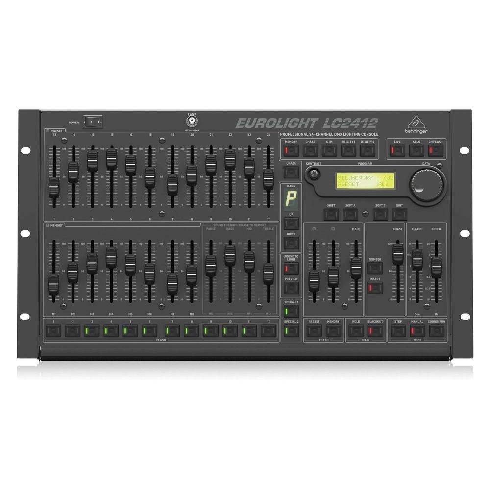 Behringer LC2412 V2 512-Ch 24-Fader DMX Controller