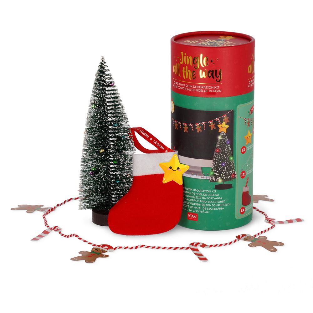 Legami Christmas Desk Decoration Kit