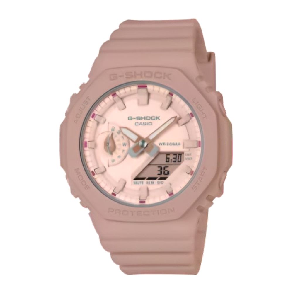 Casio G-Shock Gma-S2100Nc-4A2Dr Analog-Digital Women's Watch Pink