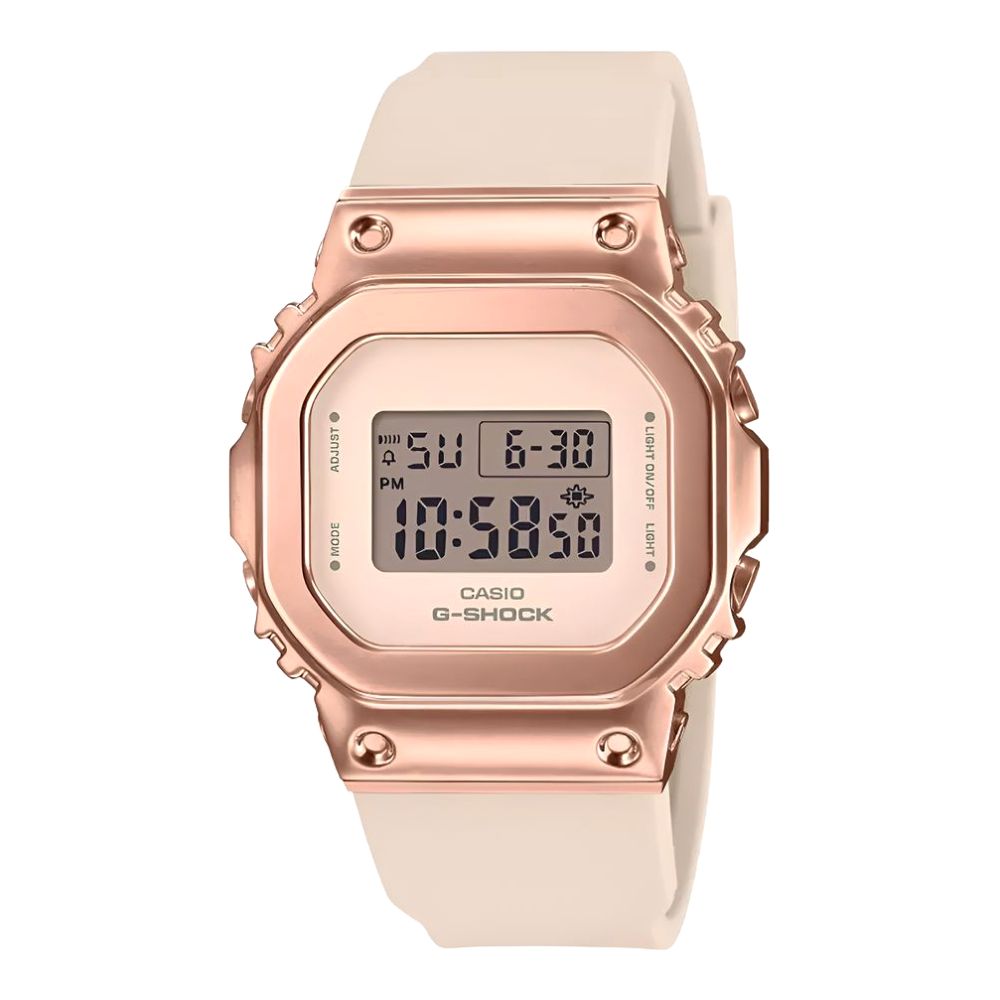 Casio G-Shock Gm-S5600Upg-4Dr Digital Women's Watch Rose Gold