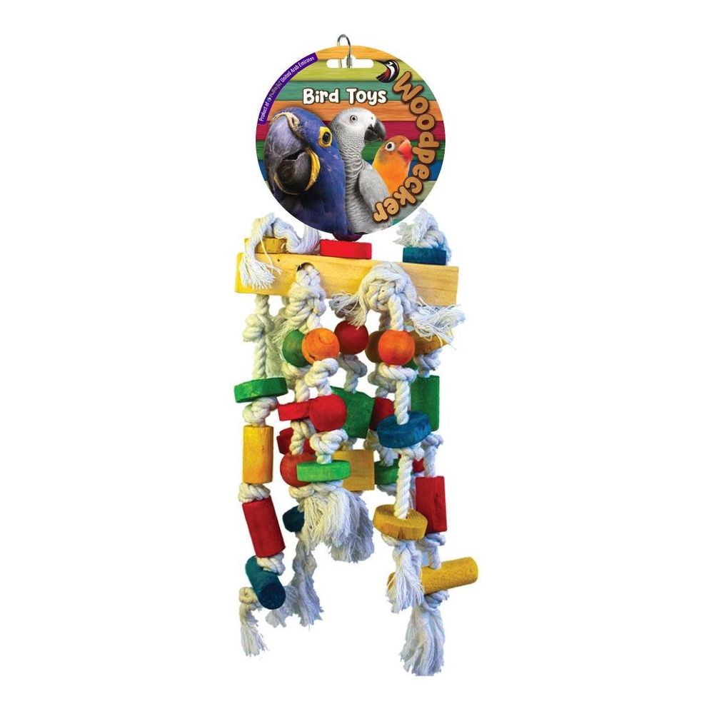 Nutrapet Woodpecker Bird Toy The Mountain 40 x 15 cm