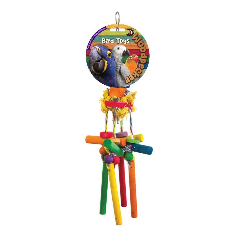 Nutrapet Woodpecker Bird Toy The Bungee 42 x 10 cm