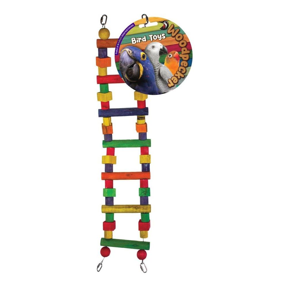 Nutrapet Woodpecker Bird Toy Up & Beyond Small 17 x 13 x 91 cm