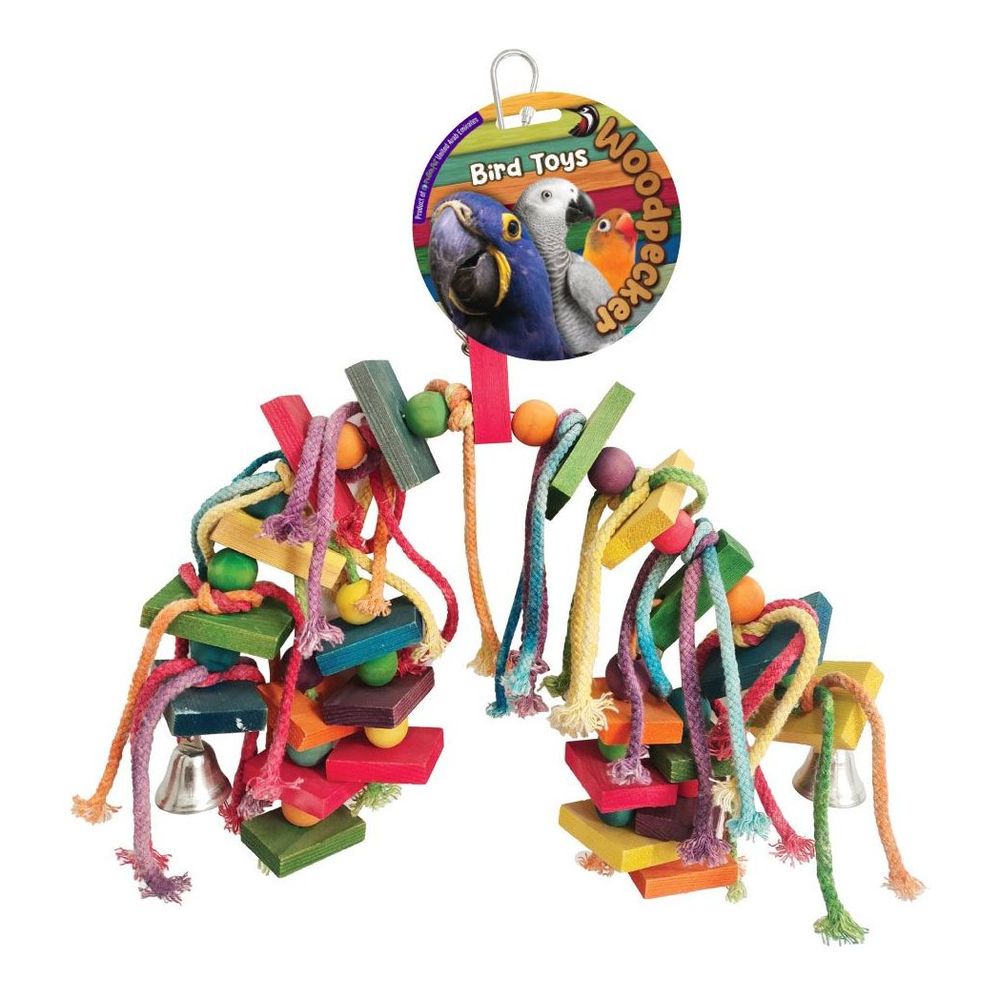 Nutrapet Woodpecker Bird Toy Lacey Arch 12 x 14 cm