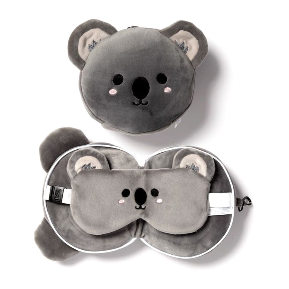 Puckator Koala Travel Pillow & Eye Mask