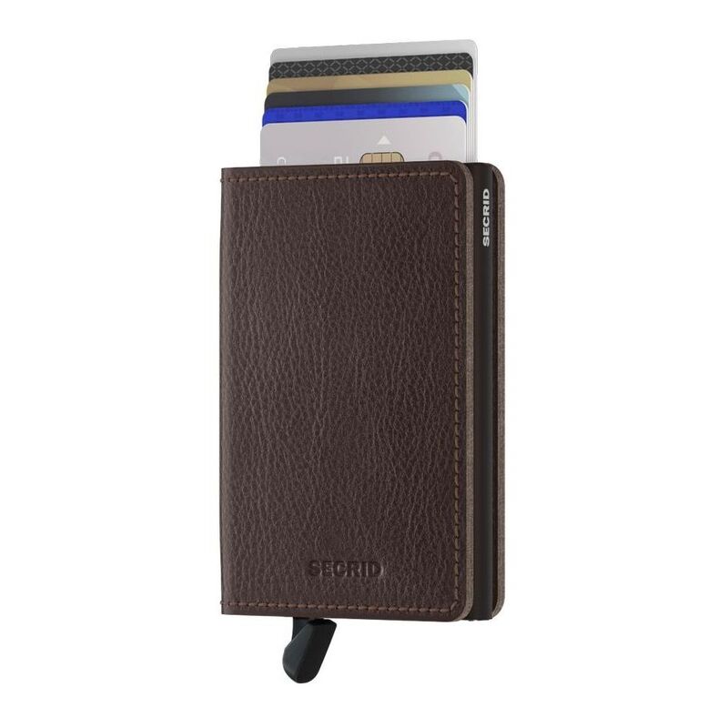 Secrid Slimwallet Vegetable Tanned Espresso-Brown