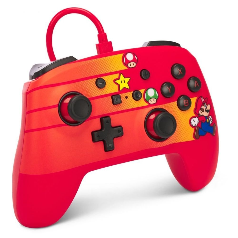 PowerA Enhanced Wired Controller For Nintendo Switch - Speedster Mario