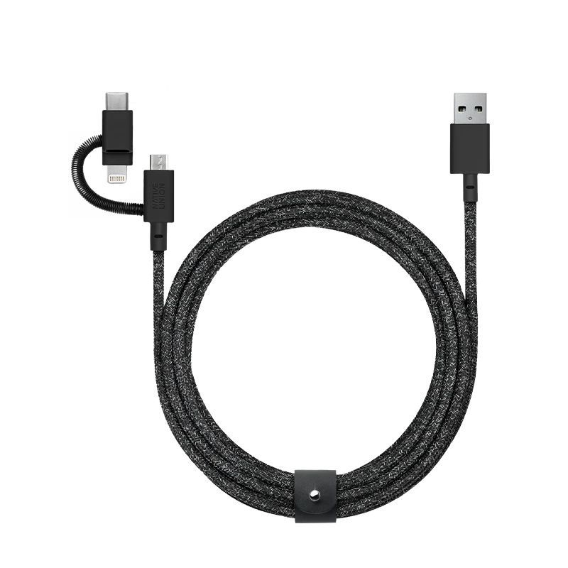 Native Union Belt 3-in-1 Cosmos Lightning/Micro/Type-C Cable 2m