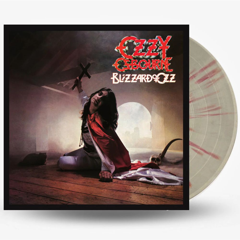Blizzard Of Ozz (Silver Red Swirls Colored Vinyl) (Limited Edition) | Ozzy Osbourne