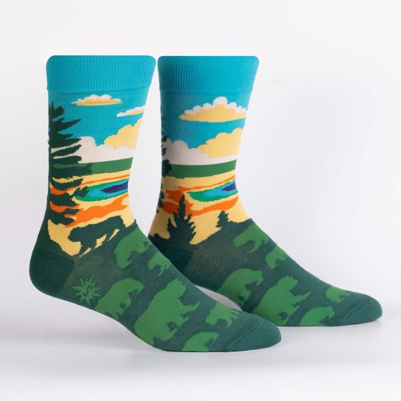 Sock It To Me Men's Crew Grand Prismatic Socks