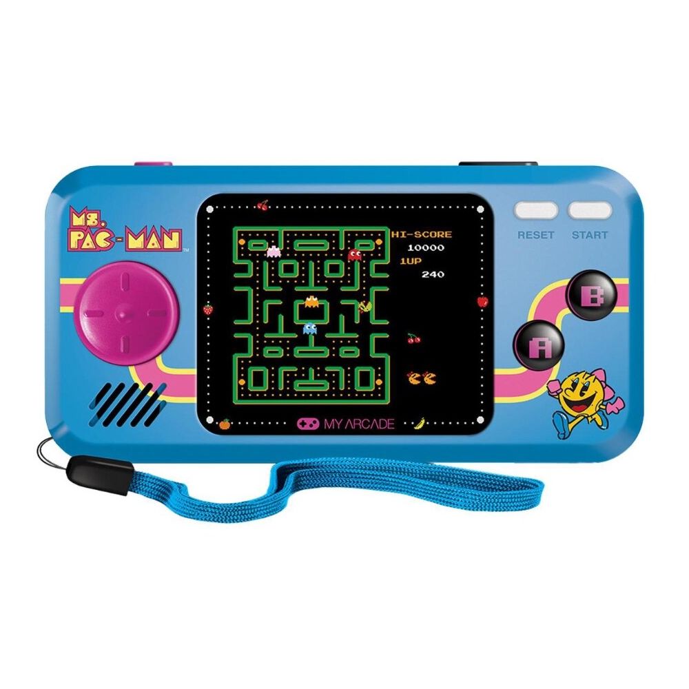 My Arcade MS. PAC-MAN Pocket Player Blue