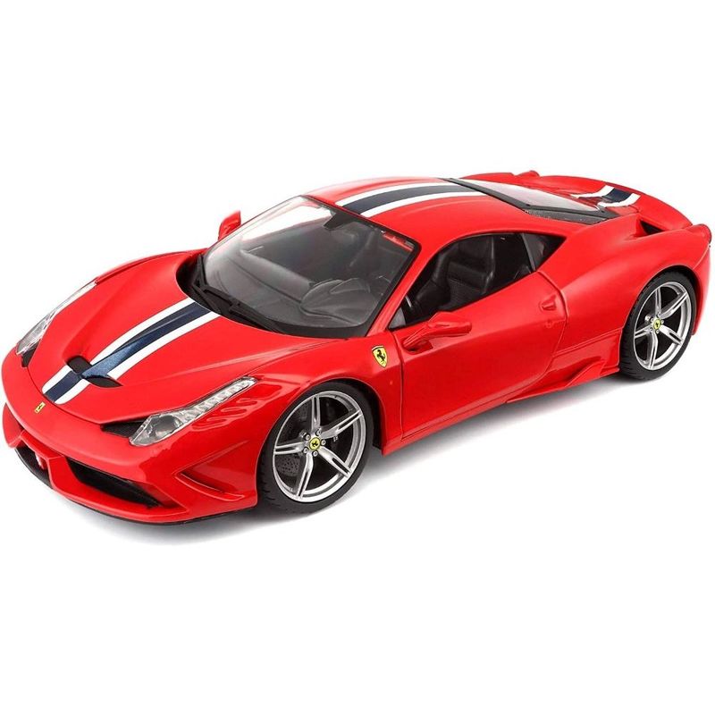 Bburago Ferrari 458 Speciale Race And Play Collection Die-Cast Model 1.18 Scale