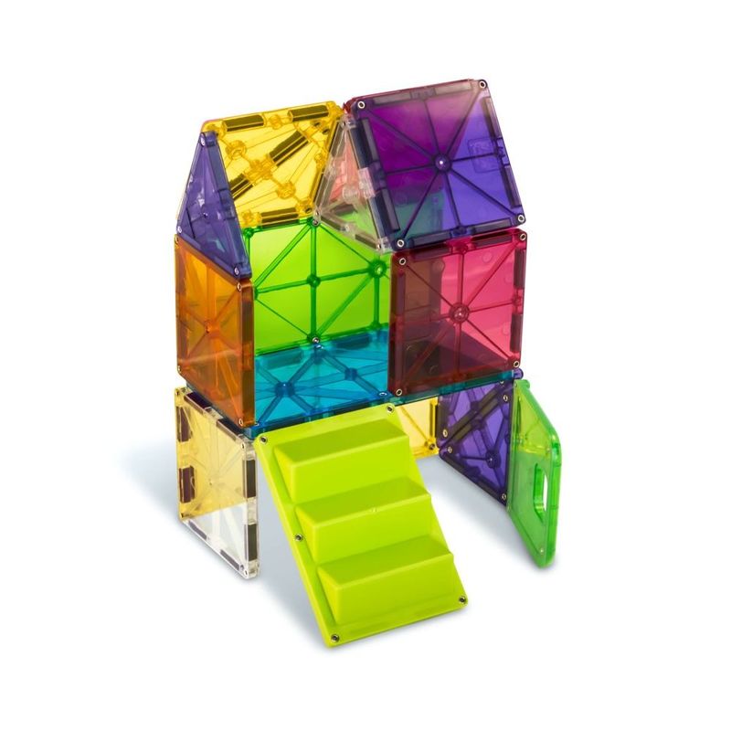 Magna-Tiles House 28 Piece Magnetic Building Set