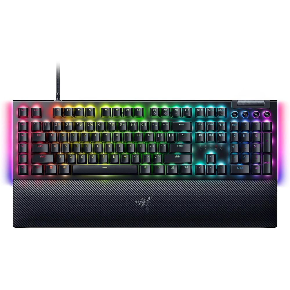 Razer BlackWidow V4 Mechanical Gaming Keyboard - Green Switch - Razer Chroma RGB (US English)