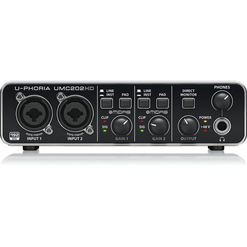 Behringer UMC-202HD Audio Interface