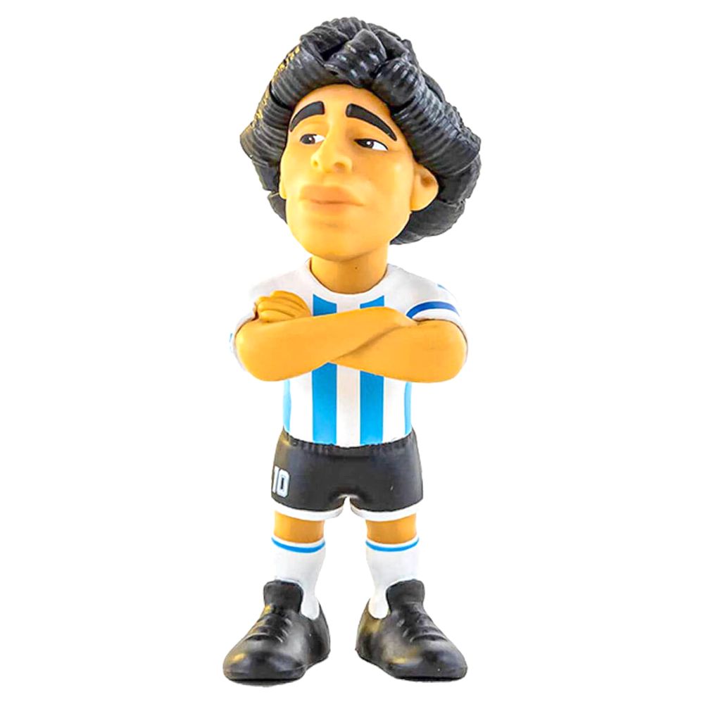 Minix Football Legends Argentina Maradona Collectible Figurine 4.7-Inch