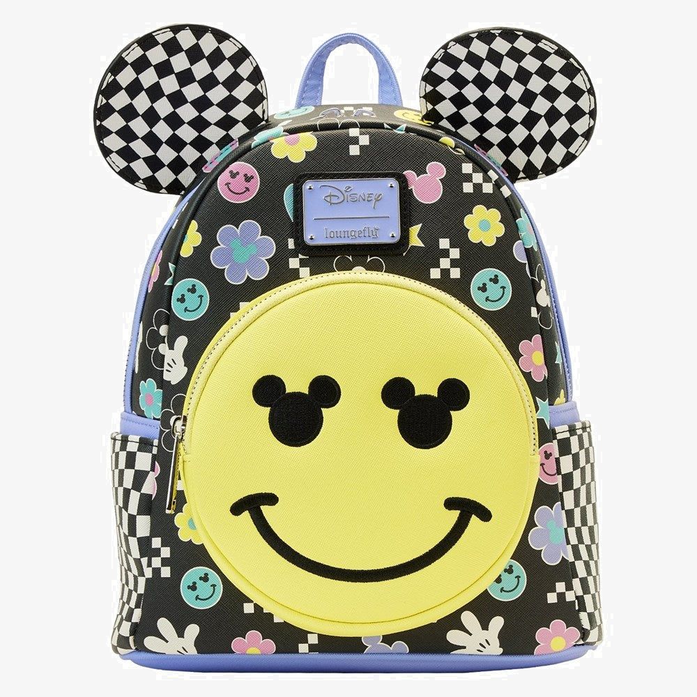 Loungefly Leather Disney Mickey Y2K Mini Backpack