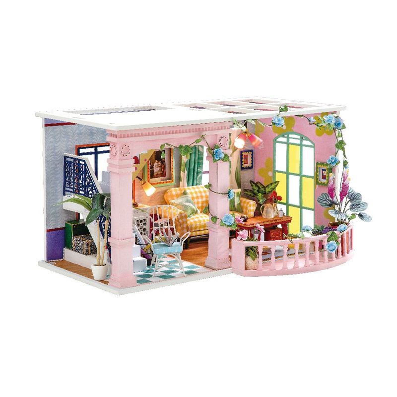 Robotime Sweet Patio Dyi Dollhouse Kit