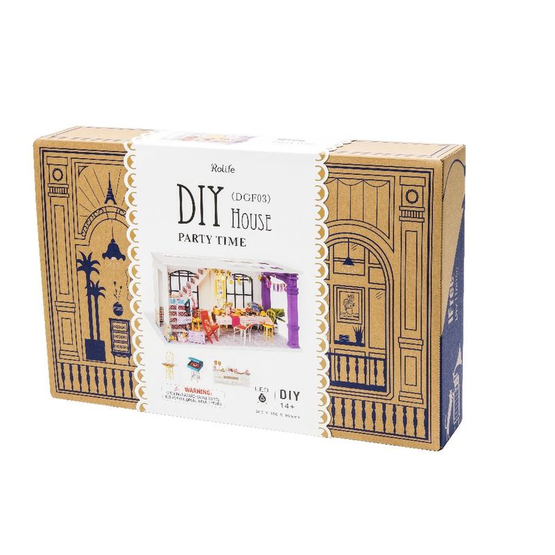 Robotime Party Time Dyi Dollhouse Kit