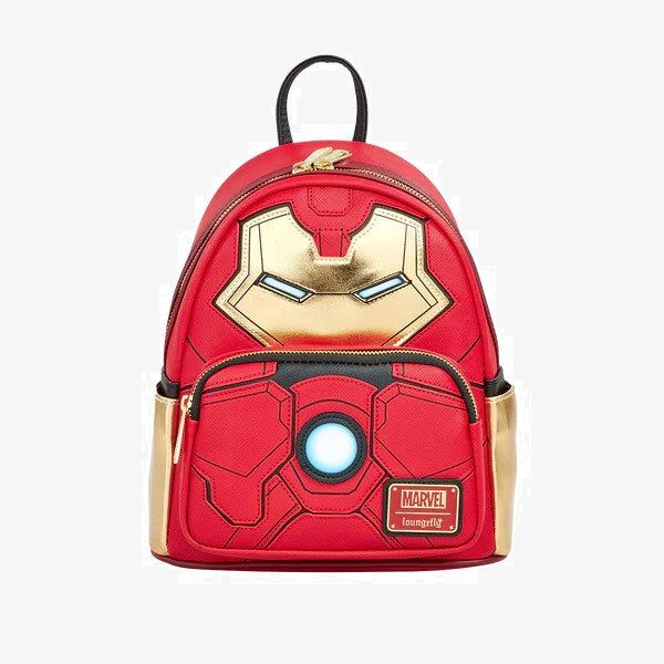 Loungefly Leather Marvel Hulk Buster Mini Backpack