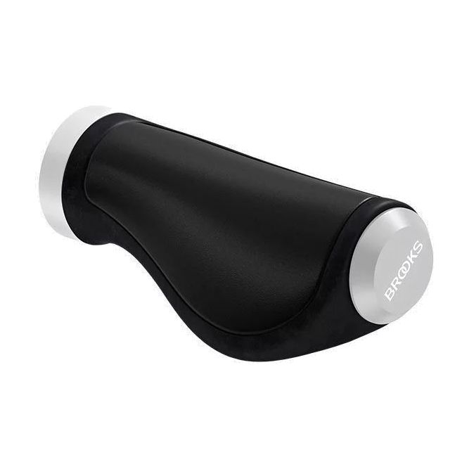 Brooks Ergonomic Leather Grips 130/100 Black