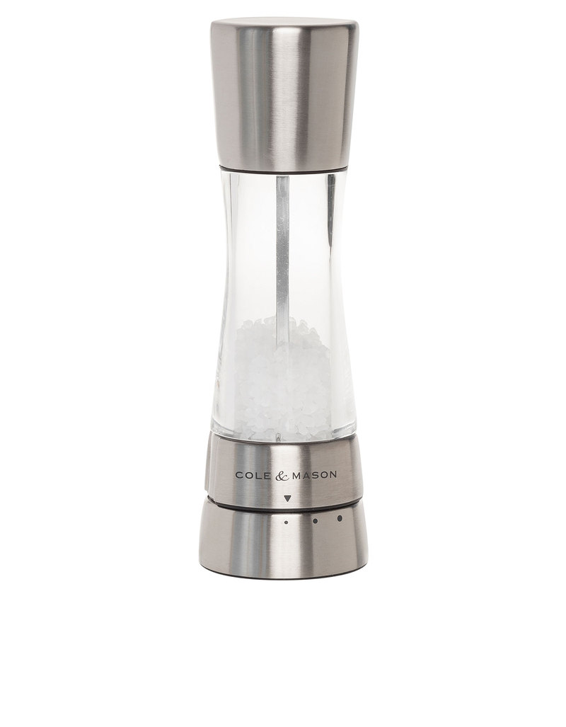 Cole & Mason Derwent Salt Mill Acrylic/Stainless Steel (19 cm)