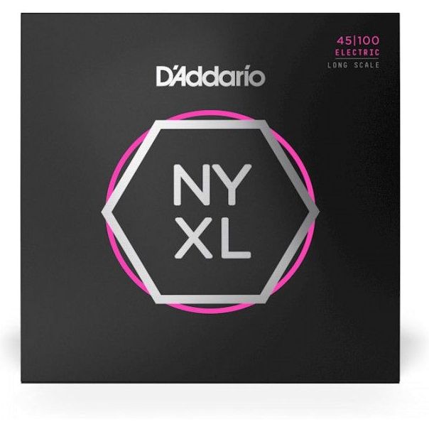 D'Addario NYXL32130 Regular Light 6-string Long Scale Nickel Wound Bass Strings - .032-.130